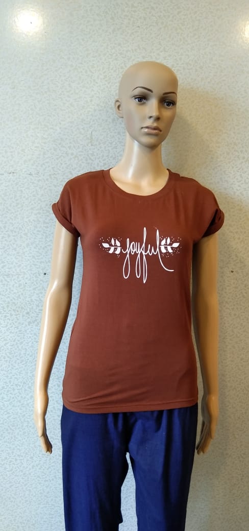 Fc Presents Ladies 1 Casual Wear Collection Of Cotton T-shirt