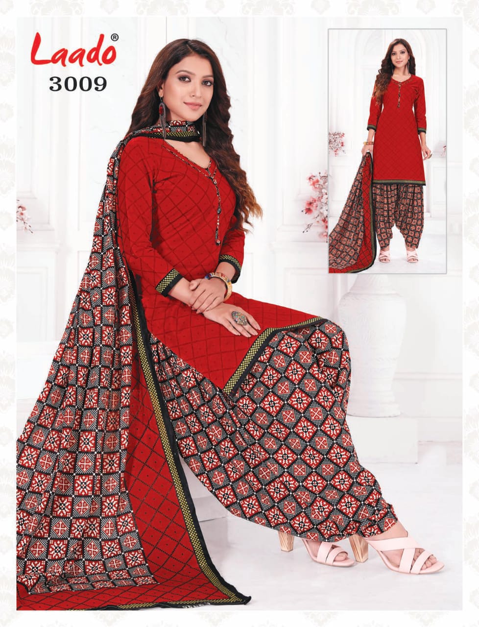 Laado Presents  Priti Patiyala Vol 3 Printed Dress Material