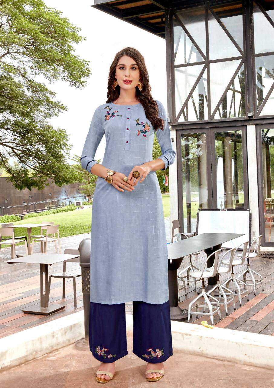 Ladies Flavour Presents Lilly  Kurti With Bottom Collection