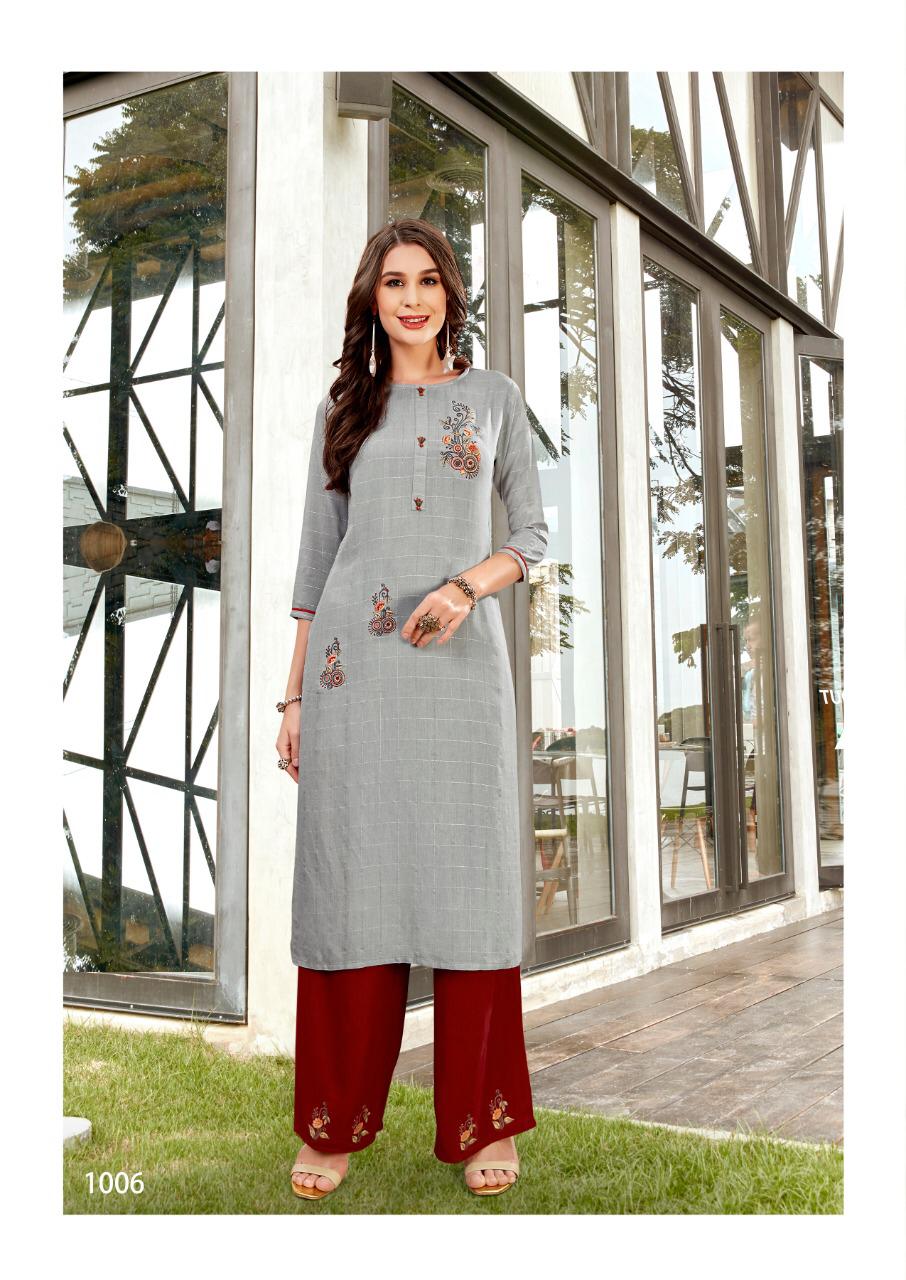 Ladies Flavour Presents Lilly  Kurti With Bottom Collection