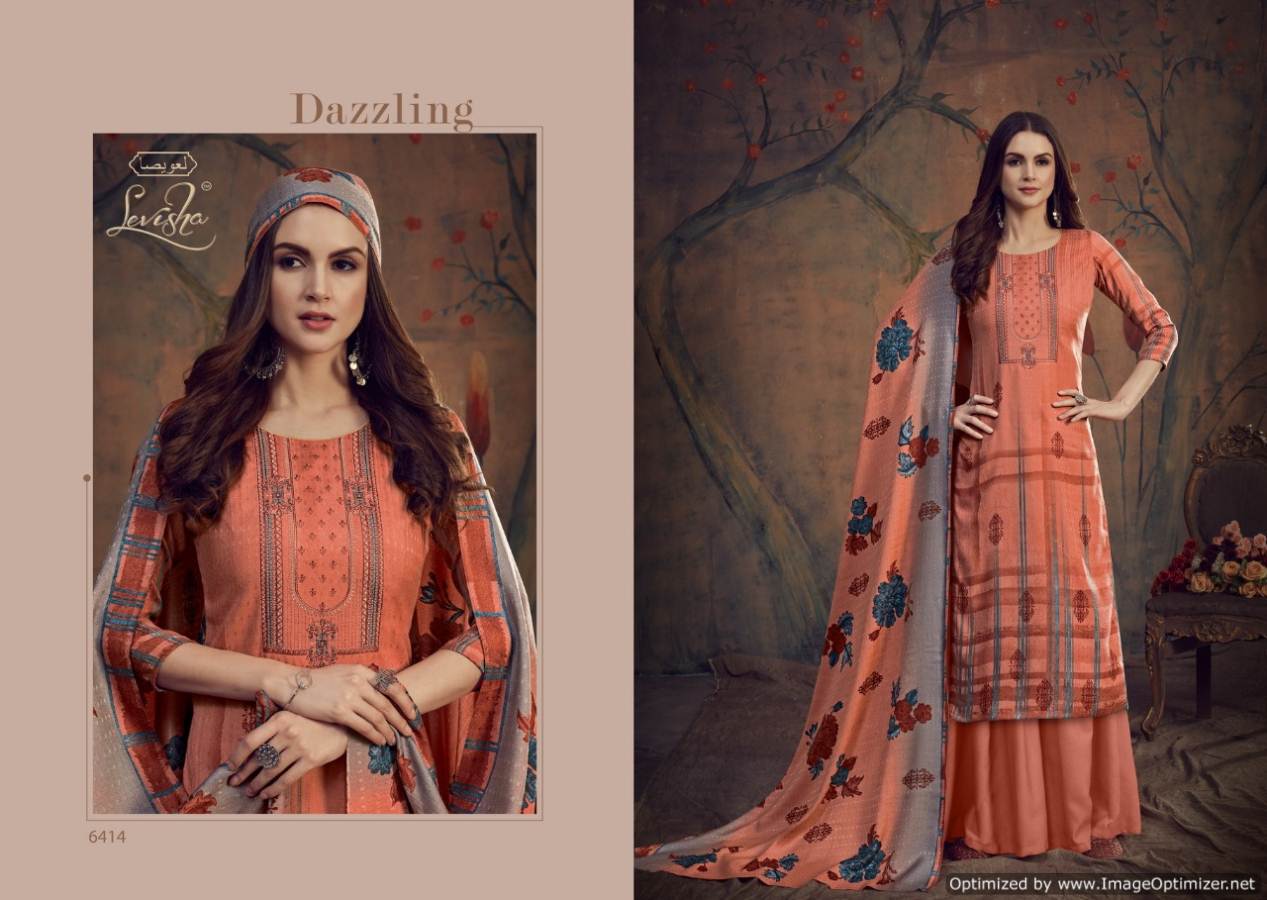 Levisha Presents Hafiza Vol  4 Pure Pashmina Winter Collection