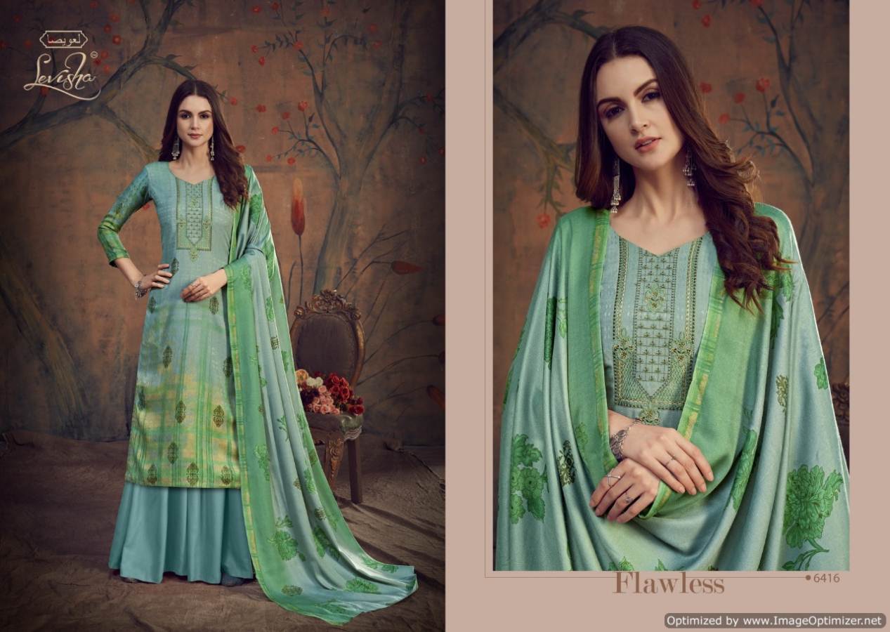 Levisha Presents Hafiza Vol  4 Pure Pashmina Winter Collection