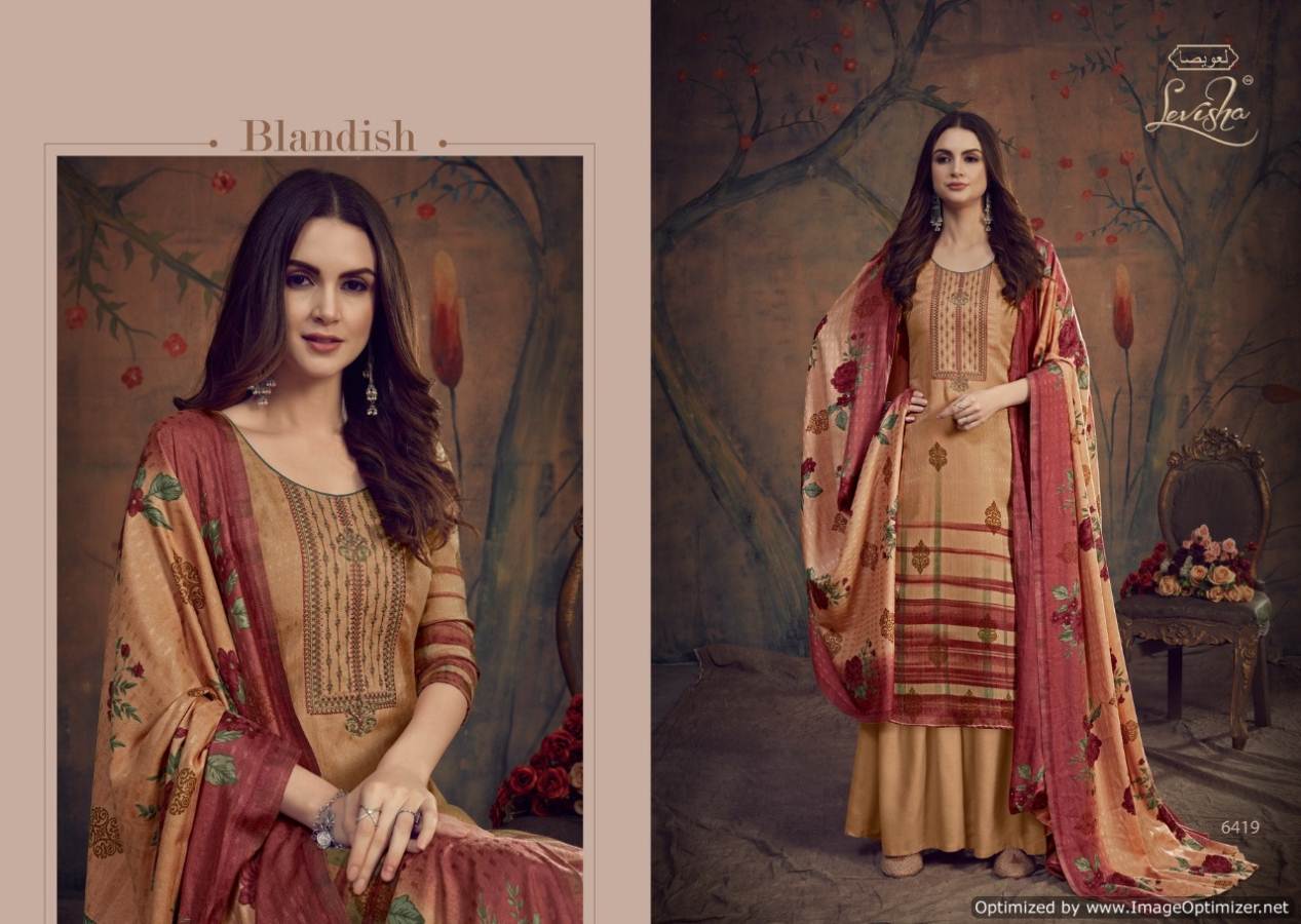 Levisha Presents Hafiza Vol  4 Pure Pashmina Winter Collection