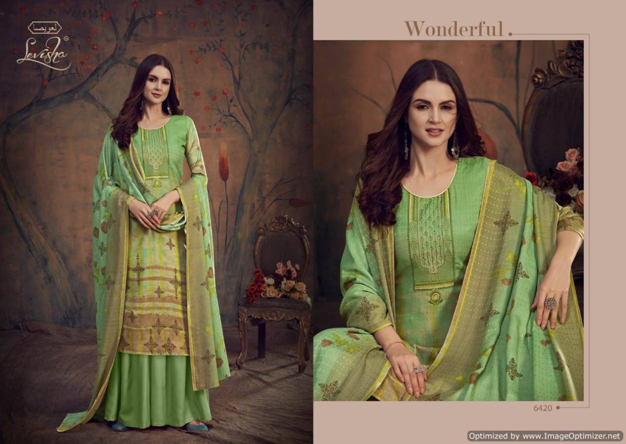 Levisha Presents Hafiza Vol  4 Pure Pashmina Winter Collection