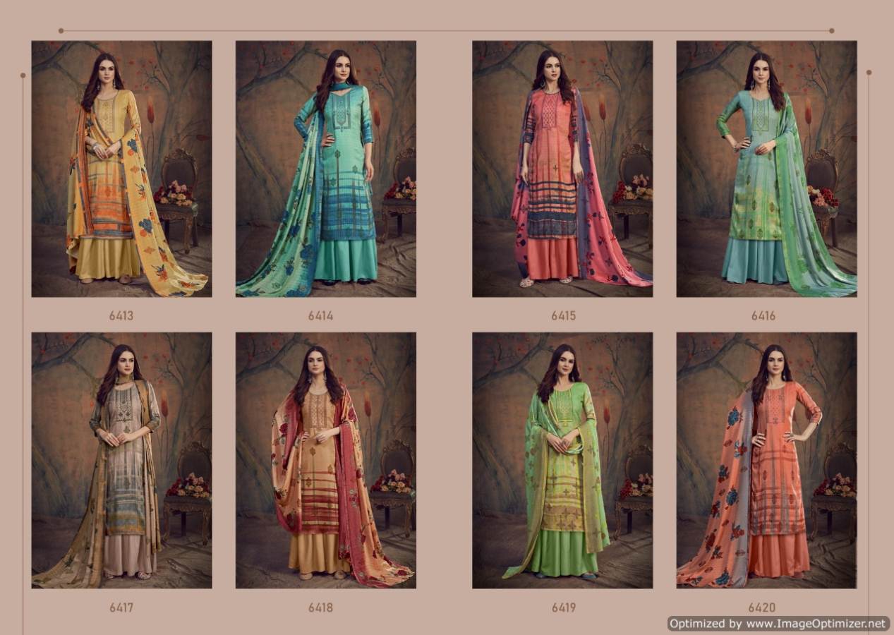 Levisha Presents Hafiza Vol  4 Pure Pashmina Winter Collection