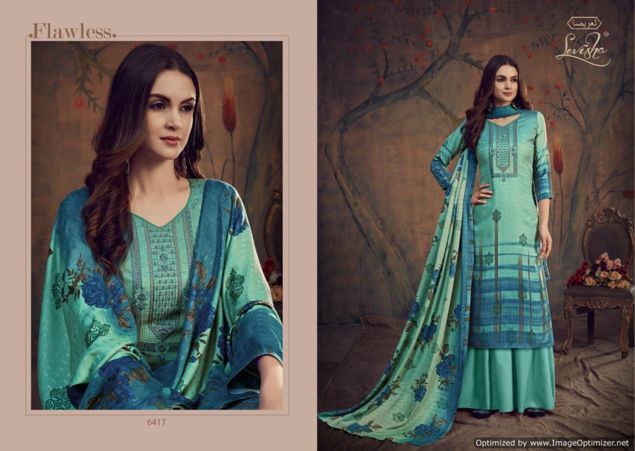Levisha Presents Hafiza Vol  4 Pure Pashmina Winter Collection