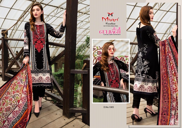 Mishri Presents  Gulbagh  Karachi Dress Material