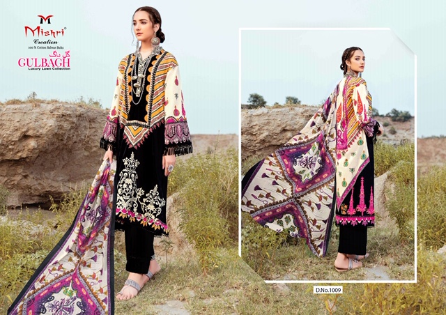 Mishri Presents  Gulbagh  Karachi Dress Material