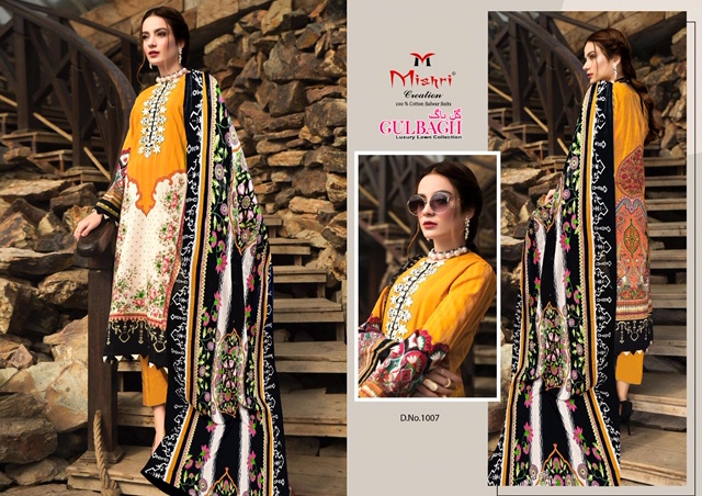 Mishri Presents  Gulbagh  Karachi Dress Material