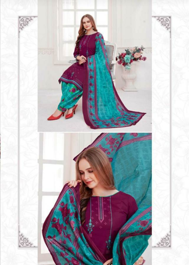 Mishri Presents Magic Patiyala  Printed Dress Material