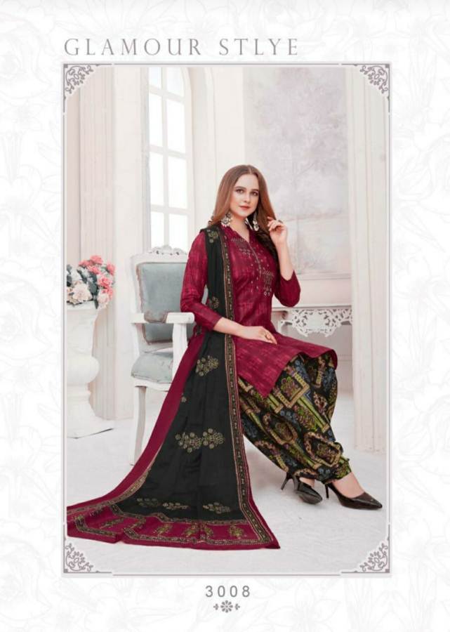 Mishri Presents Magic Patiyala  Printed Dress Material