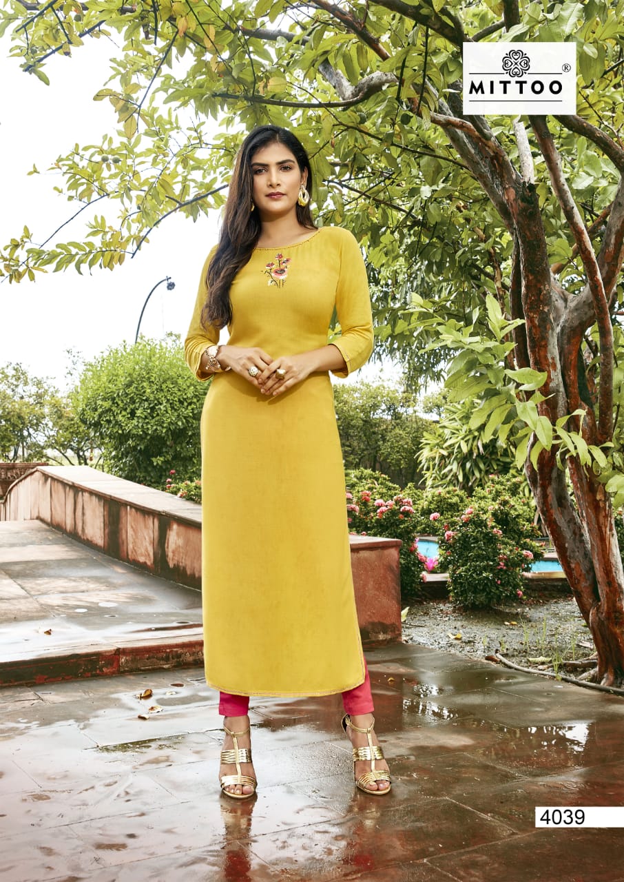 Mittoo Presents Mohini Vol 2 Casual Wear Kurti With Bottom