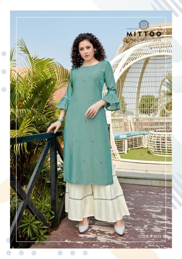 Mittoo  Presents Zohra  Vol 3  Kurti With Bottom Collection