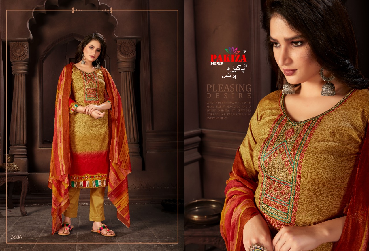 Pakiza  Presents Sana Safinaz  Vol 36 Designer Dress Material