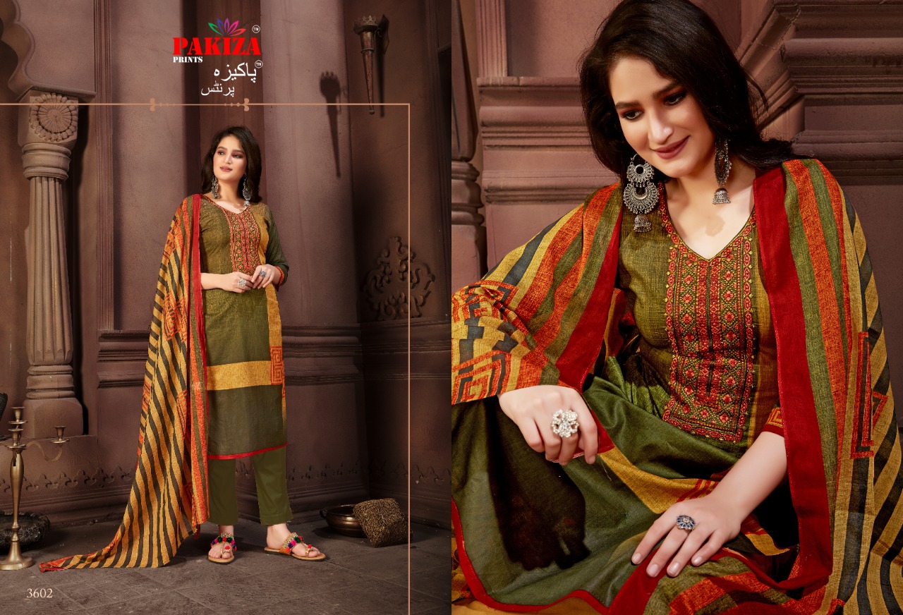 Pakiza  Presents Sana Safinaz  Vol 36 Designer Dress Material