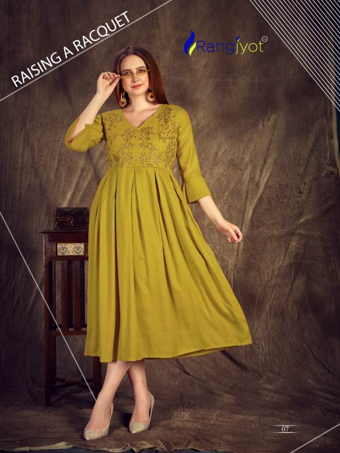 Rangjyot Presents Herry Vol 3 Designer Kurti Collection