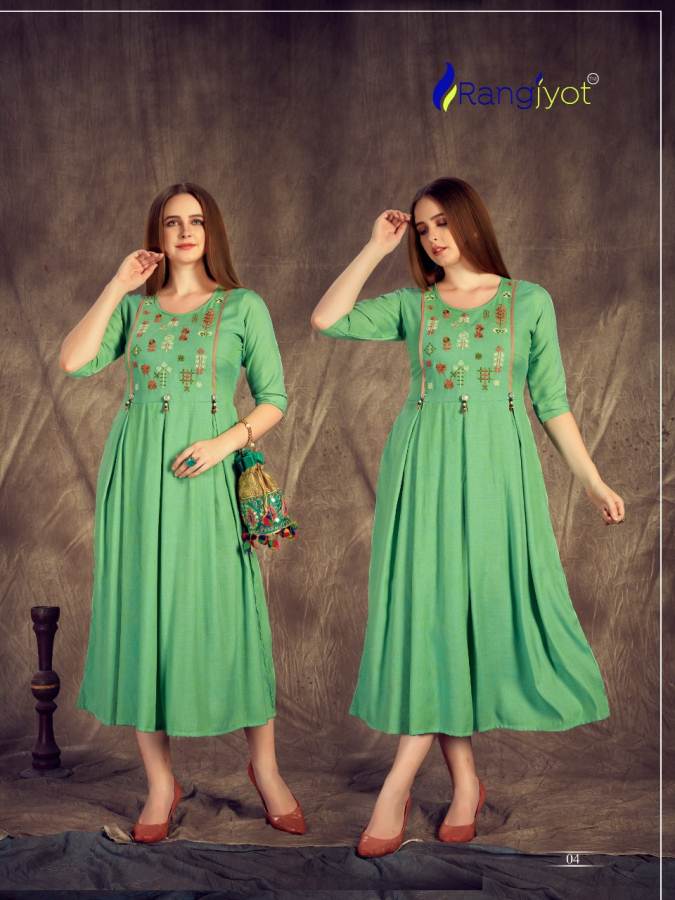 Rangjyot Presents Herry Vol 3 Designer Kurti Collection