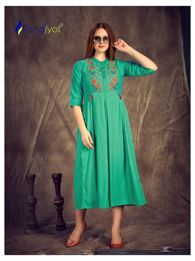 Rangjyot Presents Herry Vol 3 Designer Kurti Collection