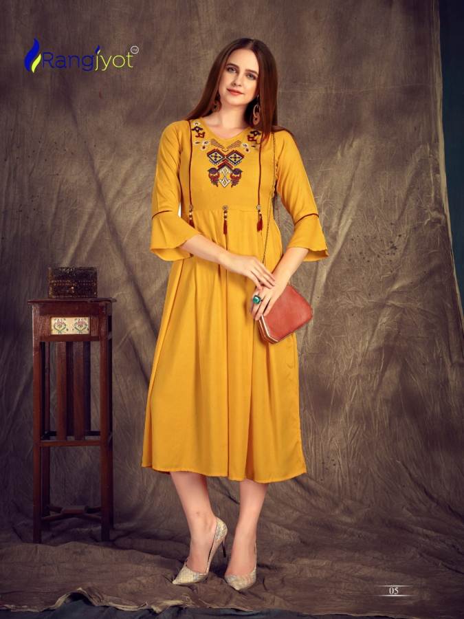 Rangjyot Presents Herry Vol 3 Designer Kurti Collection