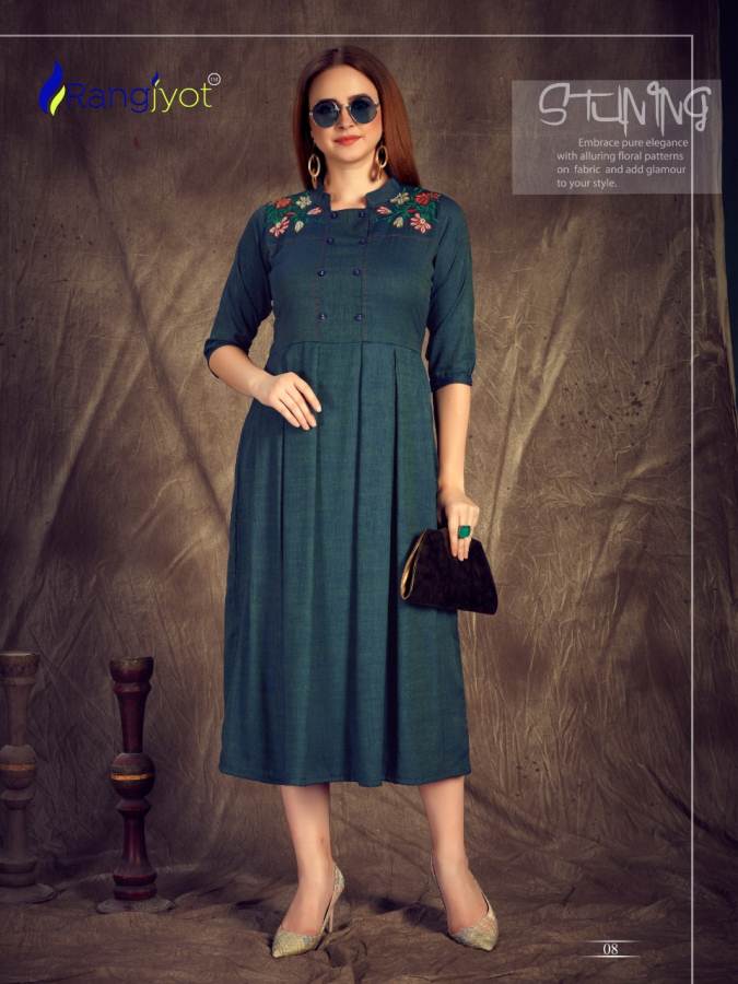 Rangjyot Presents Herry Vol 3 Designer Kurti Collection