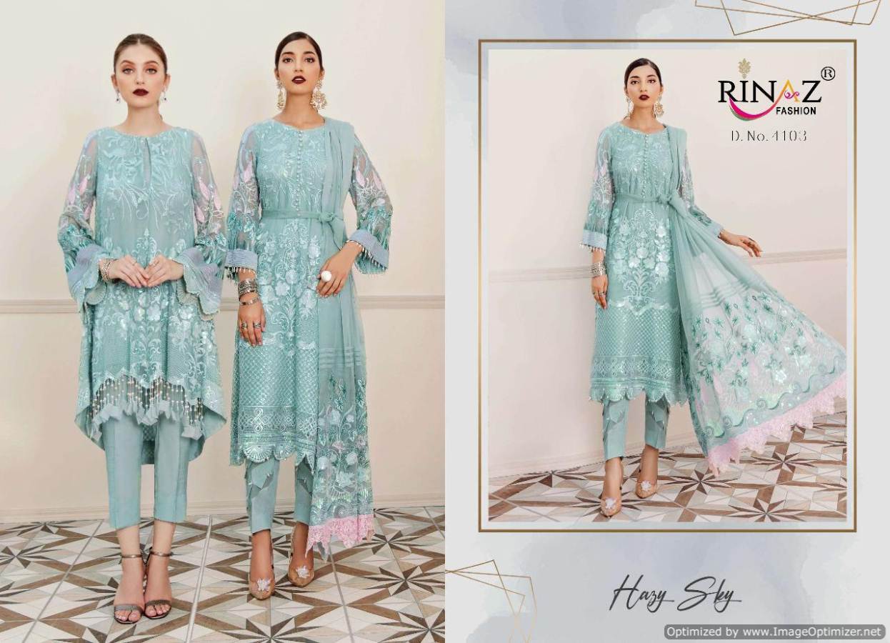 Rinaz Presents Jazmin  Vol 13  Pakistani Salwar Suits