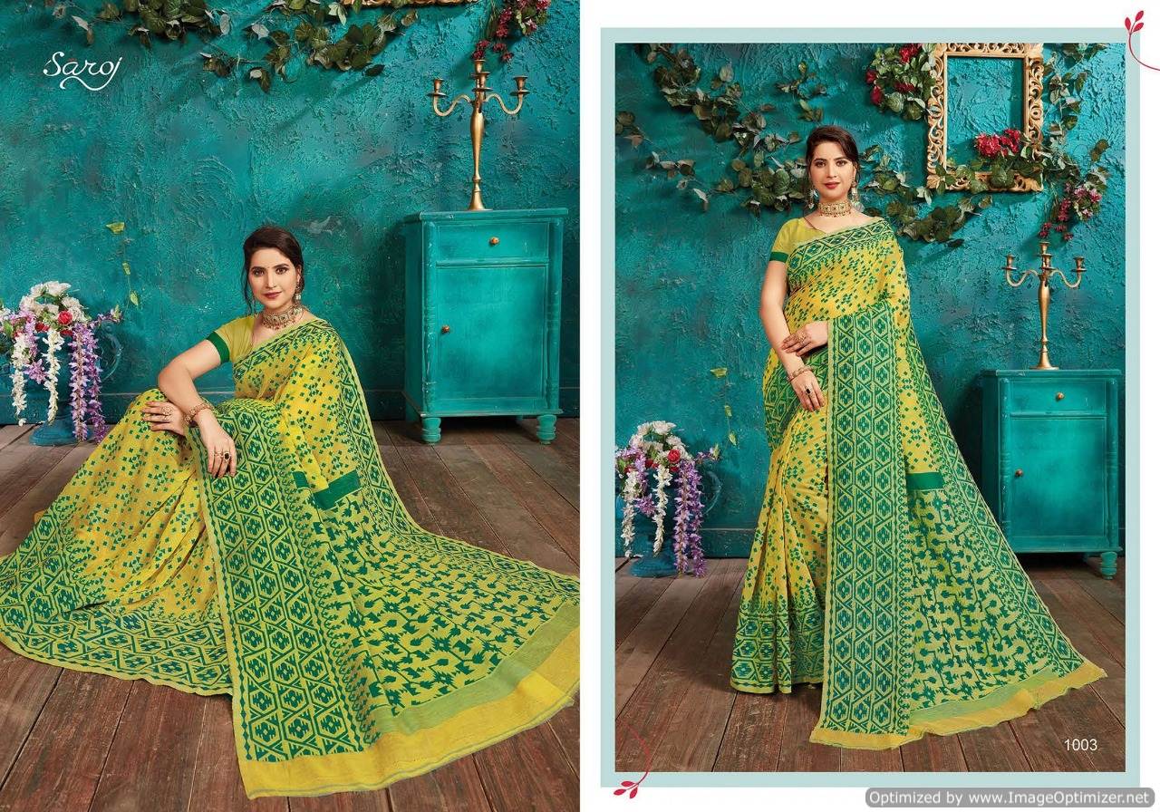 Saroj  Presents Monisha  Daily Wear Saree Collection