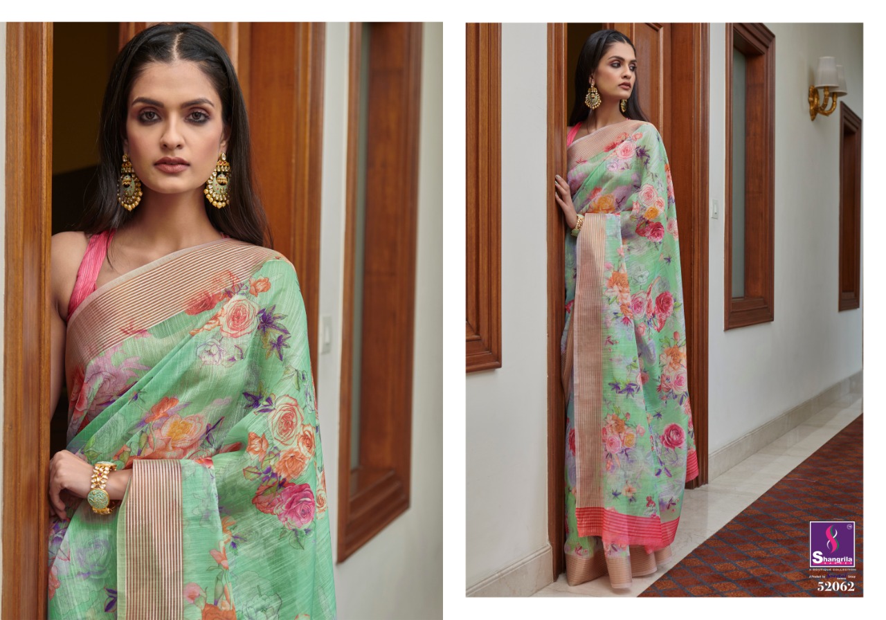 Shangrila Presents  Jaipuri Linen Vol  4 Rich Collection  Saree