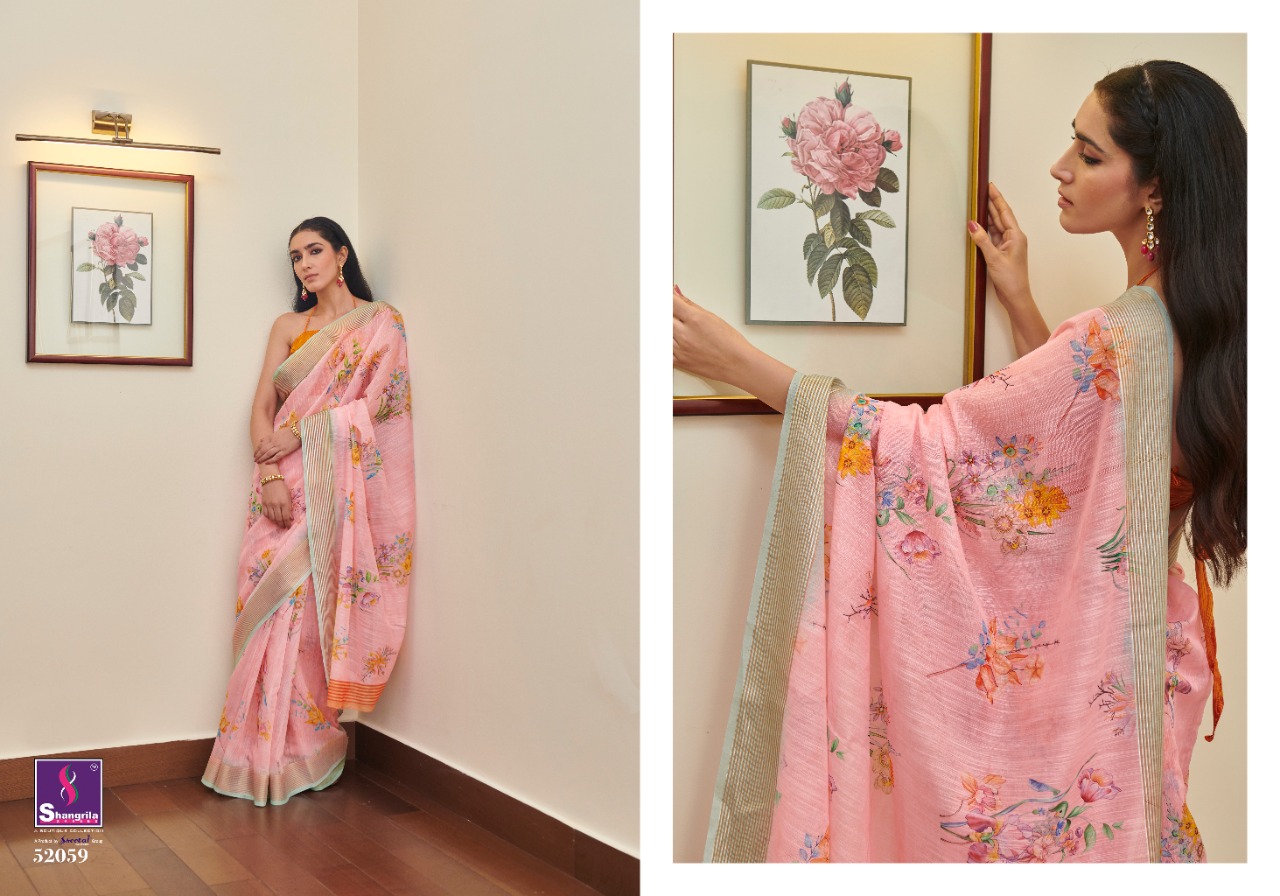 Shangrila Presents  Jaipuri Linen Vol  4 Rich Collection  Saree
