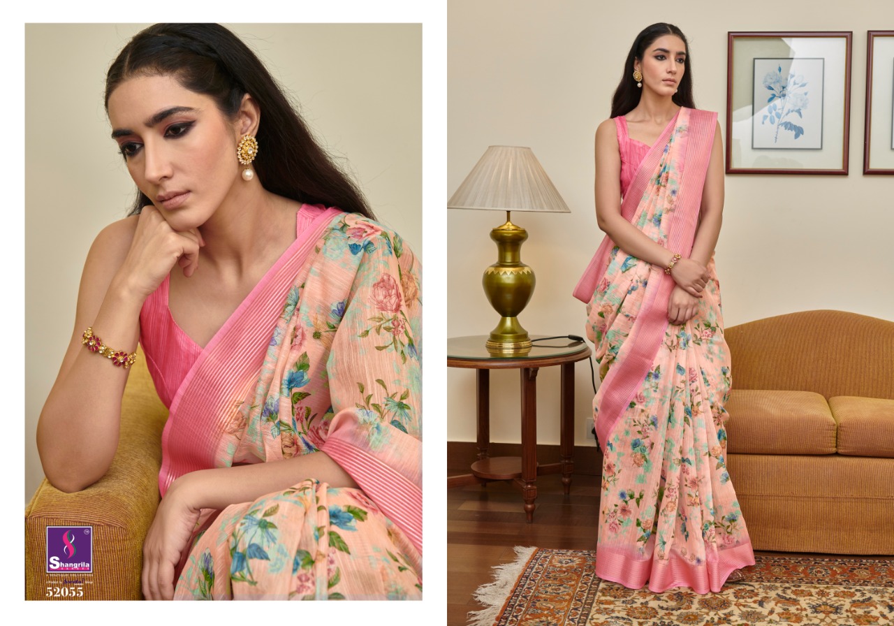 Shangrila Presents  Jaipuri Linen Vol  4 Rich Collection  Saree