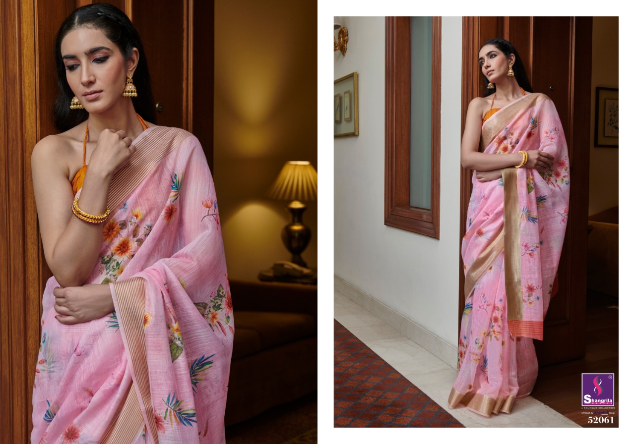 Shangrila Presents  Jaipuri Linen Vol  4 Rich Collection  Saree