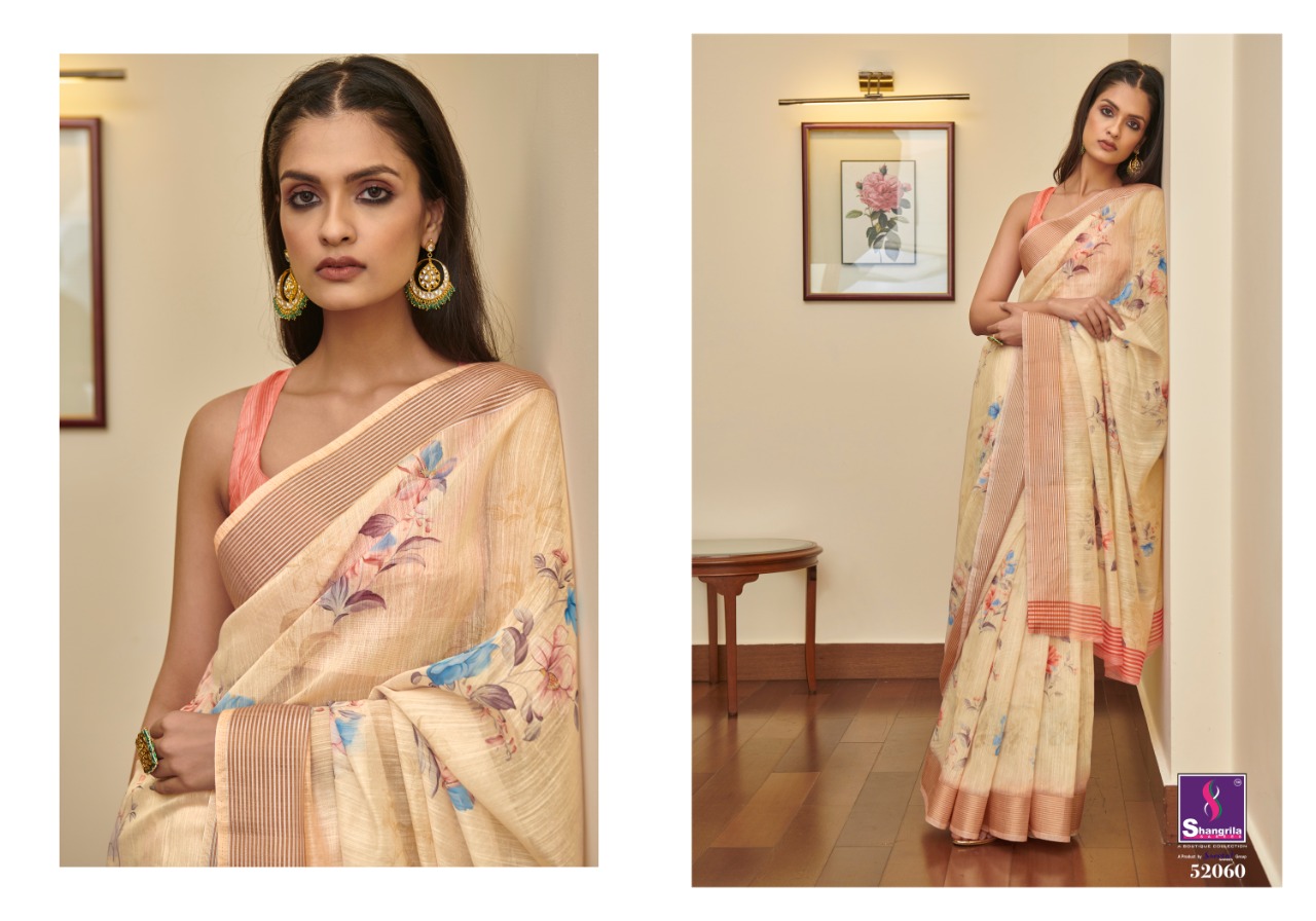 Shangrila Presents  Jaipuri Linen Vol  4 Rich Collection  Saree