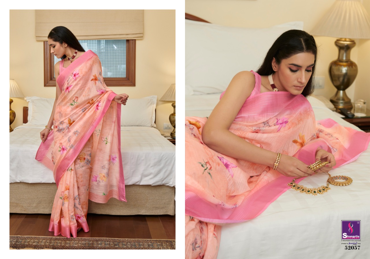 Shangrila Presents  Jaipuri Linen Vol  4 Rich Collection  Saree