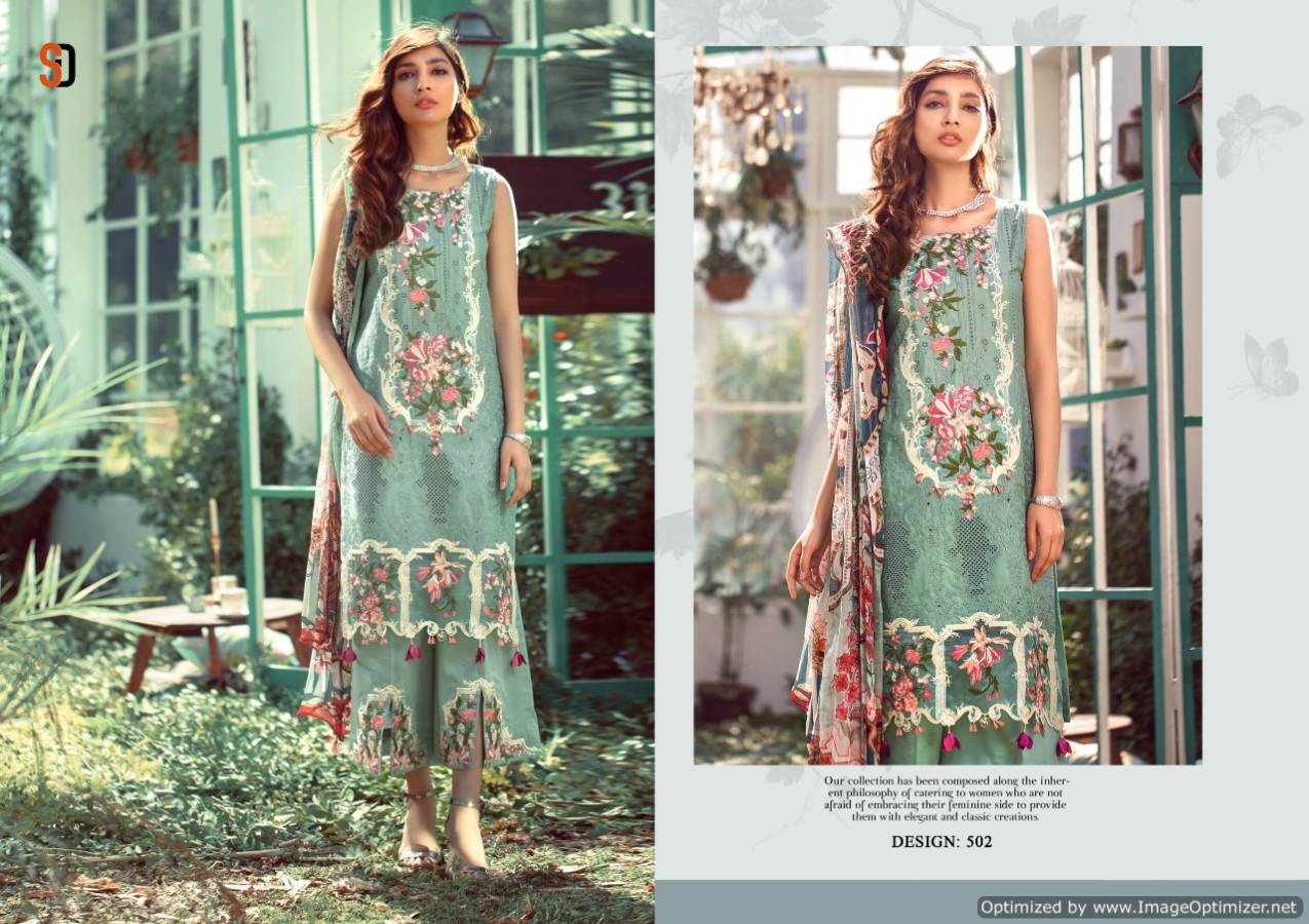 Shraddha Presents Elaf 1 Pure Cambric Cotton Pakistani Suits
