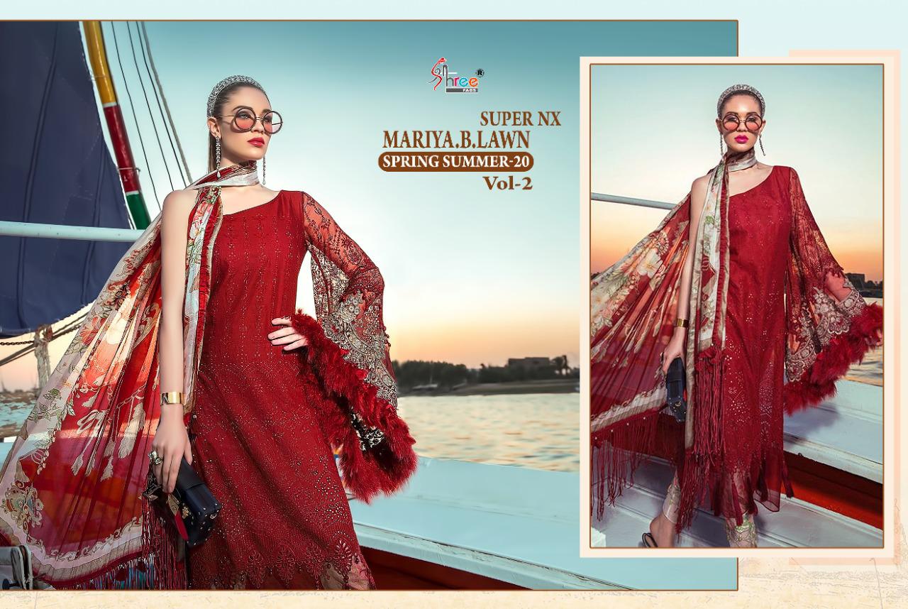 Shree Presents  Mariya B Lawn Vol 2 Summer 20 Super Nx Pakistani Suits