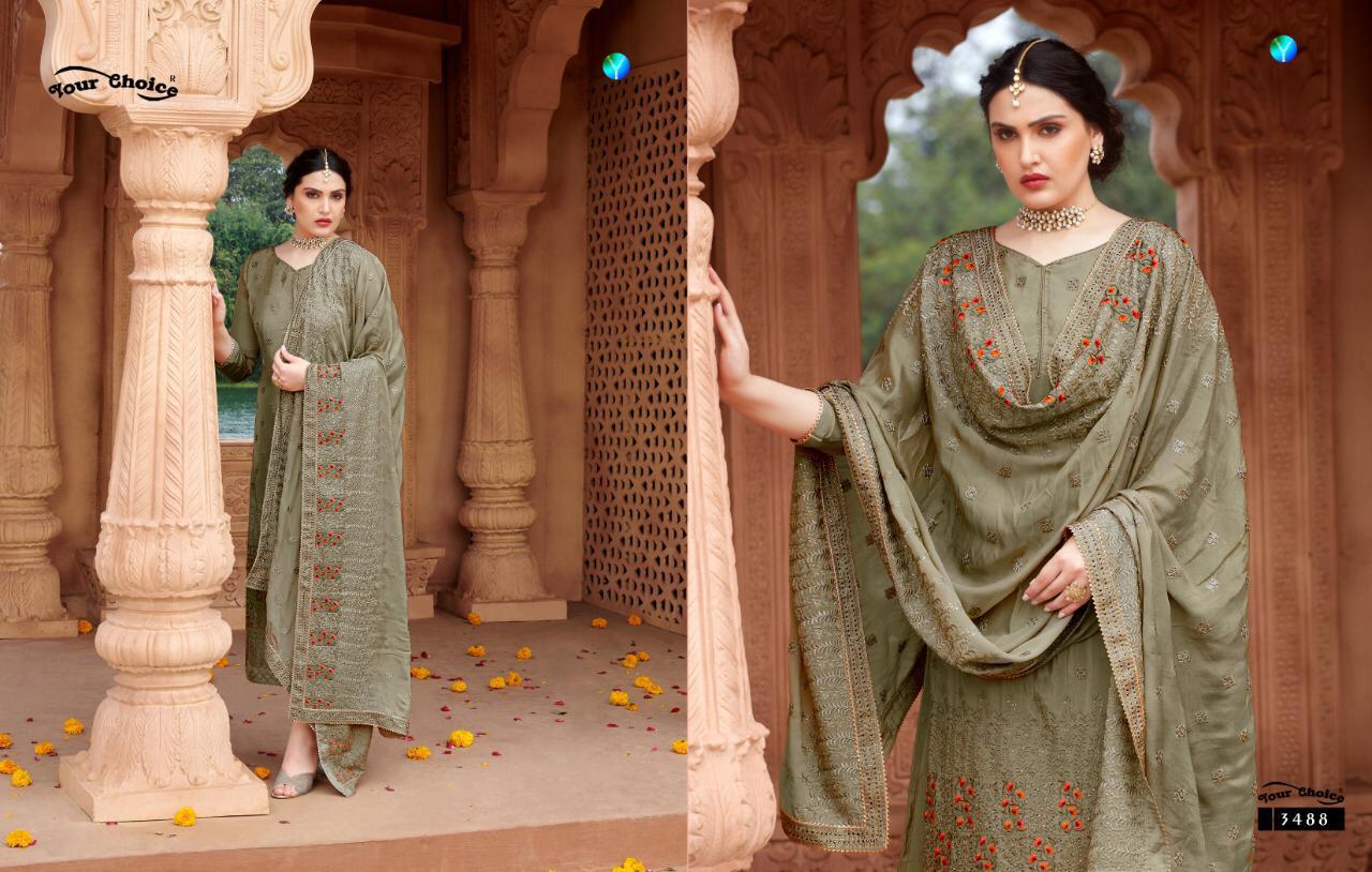 Y.c  Presents Magnet Designer Dress Material