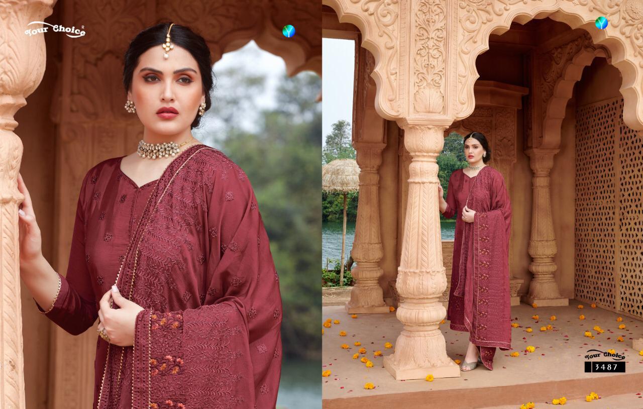 Y.c  Presents Magnet Designer Dress Material