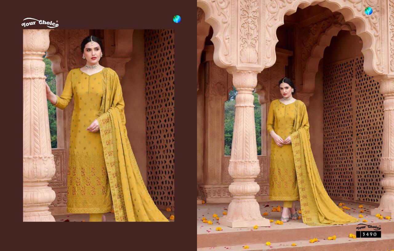 Y.c  Presents Magnet Designer Dress Material