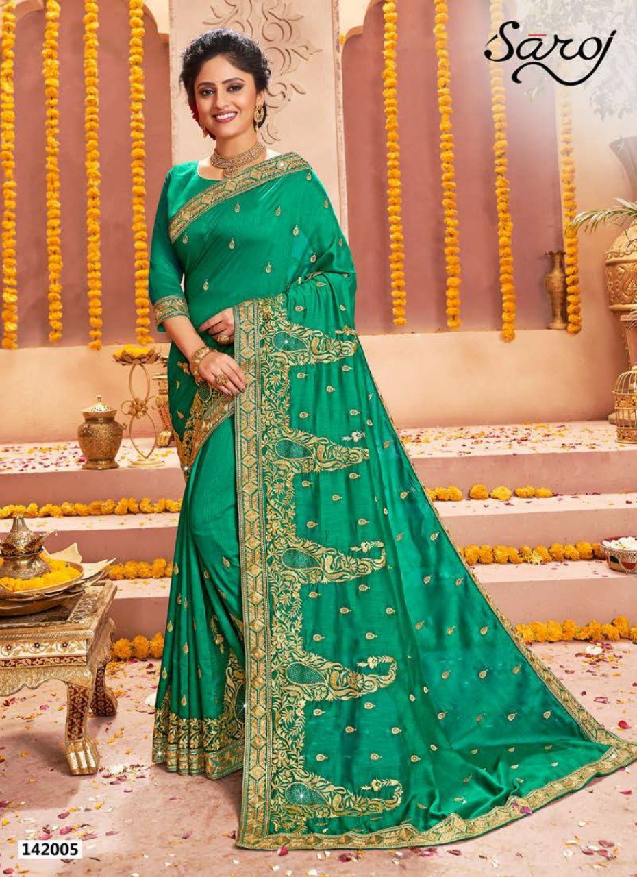 Saroj Presents Rajdhani Designer Sarees