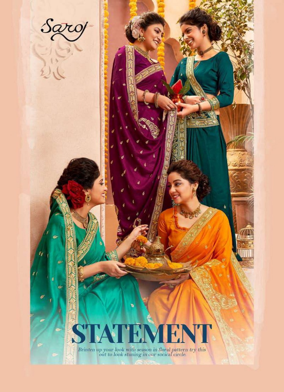 Saroj Presents Rajdhani Designer Sarees