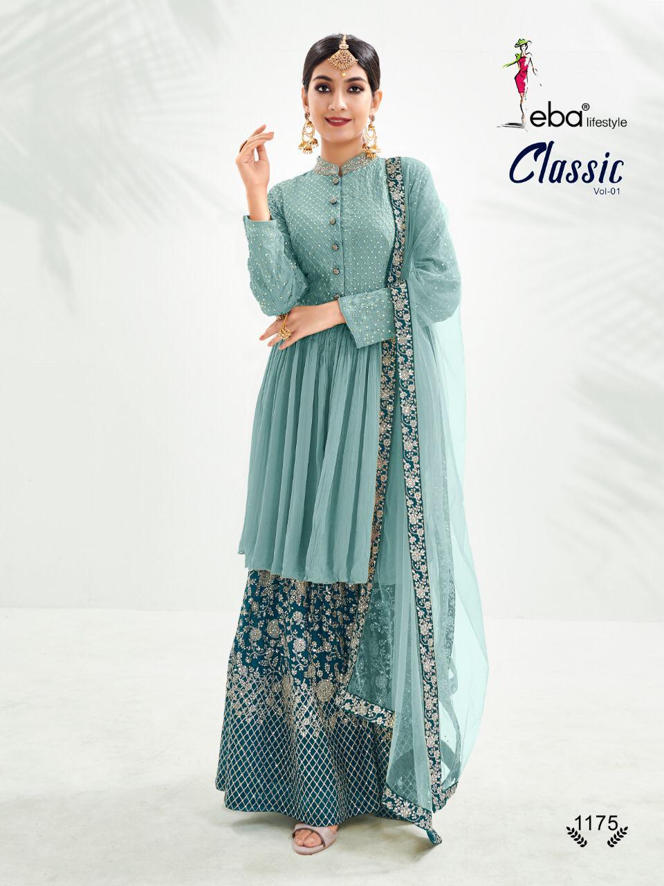 Eba Presents Classic Vol 1 Designer  Salwar Suits
