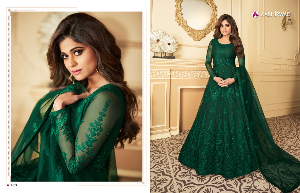 Aashirwad  Presents Peacock  Festive Wear Collection