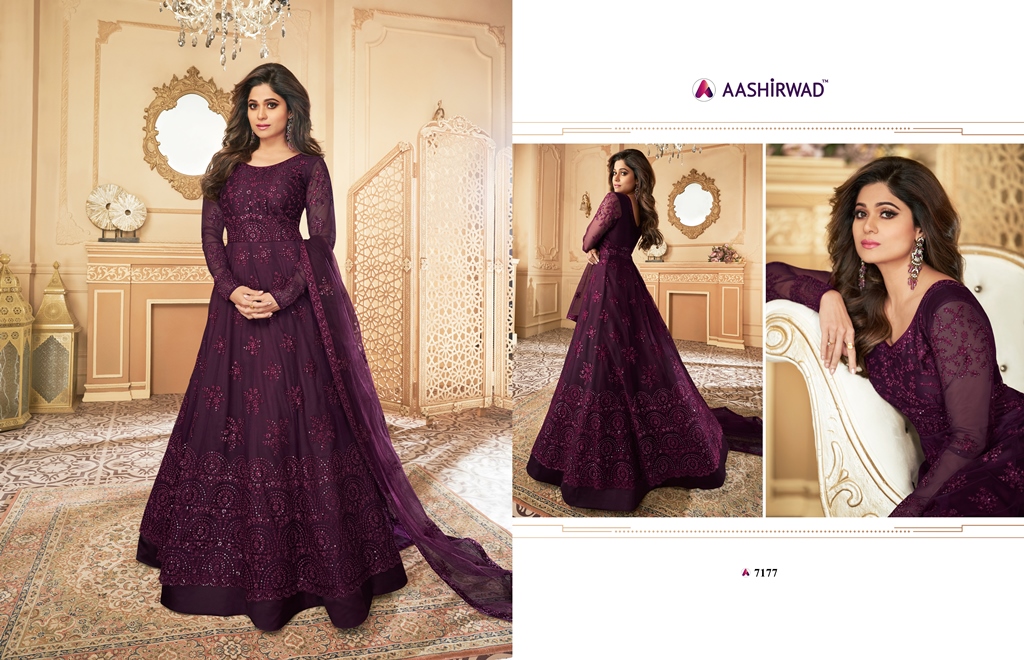 Aashirwad  Presents Peacock  Festive Wear Collection