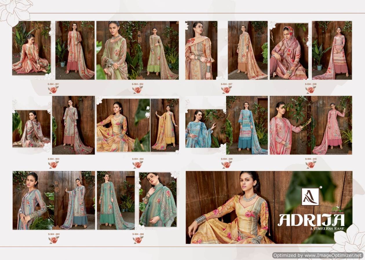 Alok Presents  Adrija Digital Printed Material