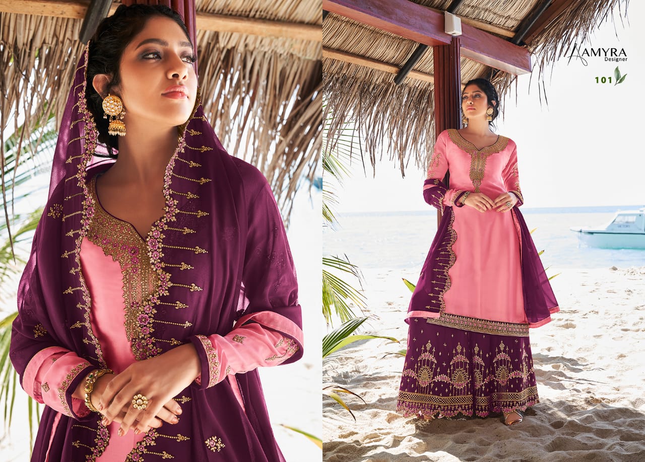 Amyra  Presents Gujarish Designer  Salwar Suits