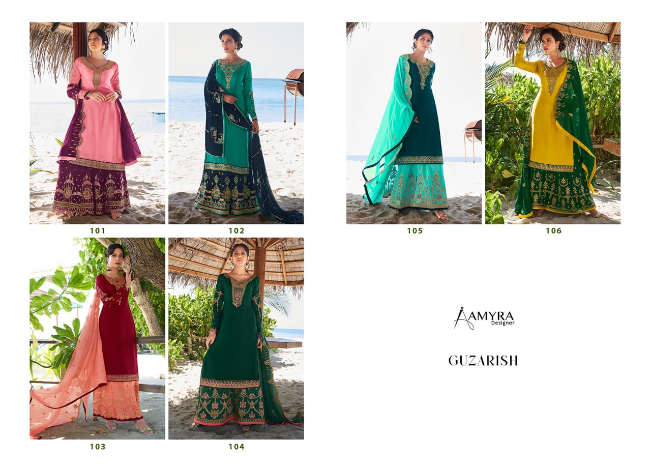Amyra  Presents Gujarish Designer  Salwar Suits