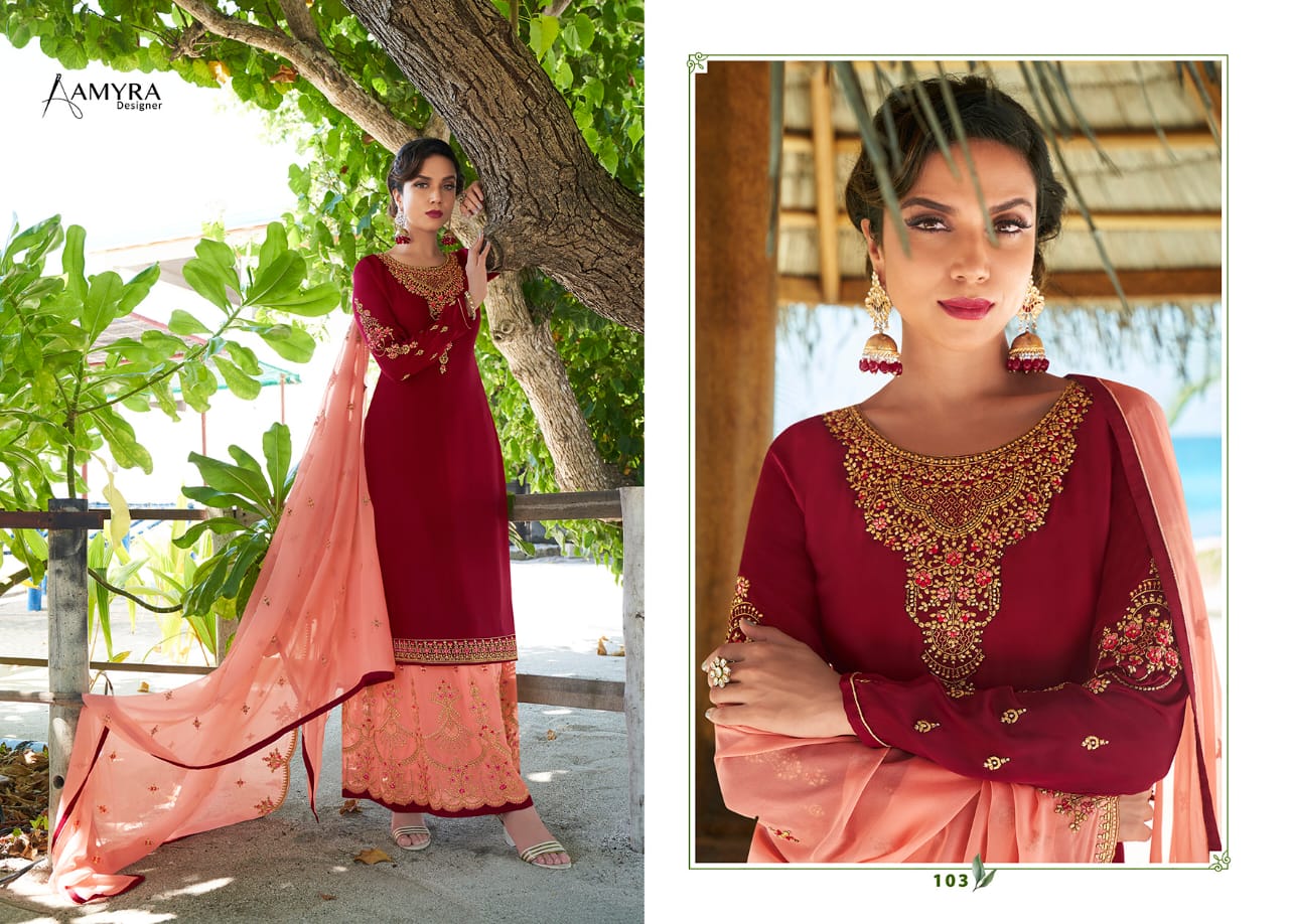 Amyra  Presents Gujarish Designer  Salwar Suits