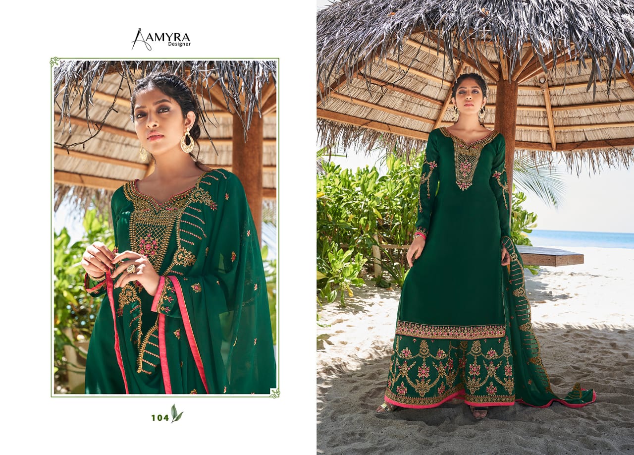 Amyra  Presents Gujarish Designer  Salwar Suits
