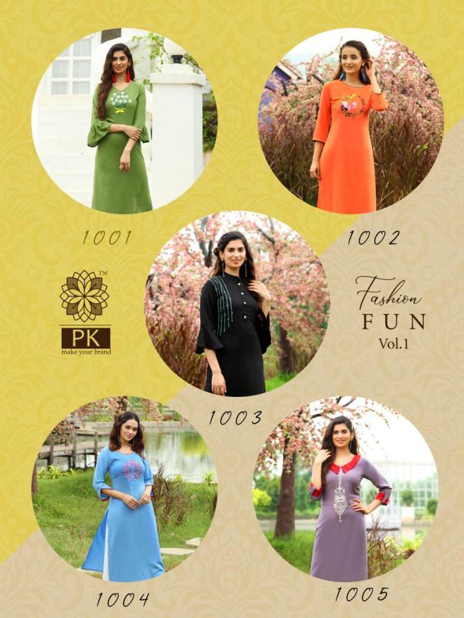 Aradhna Presents  Fashion Fun Vol  1  Casual Wear Kurti