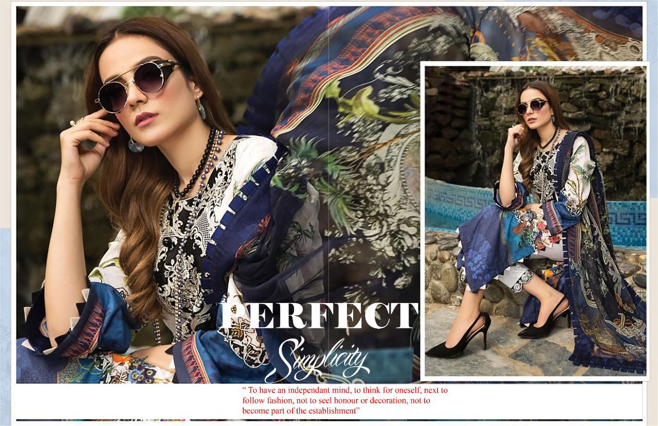 Asifa Nabeel  Vol 3  Karachi Dress Material