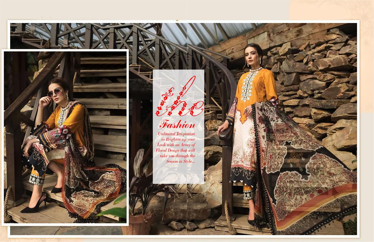 Asifa Nabeel  Vol 3  Karachi Dress Material